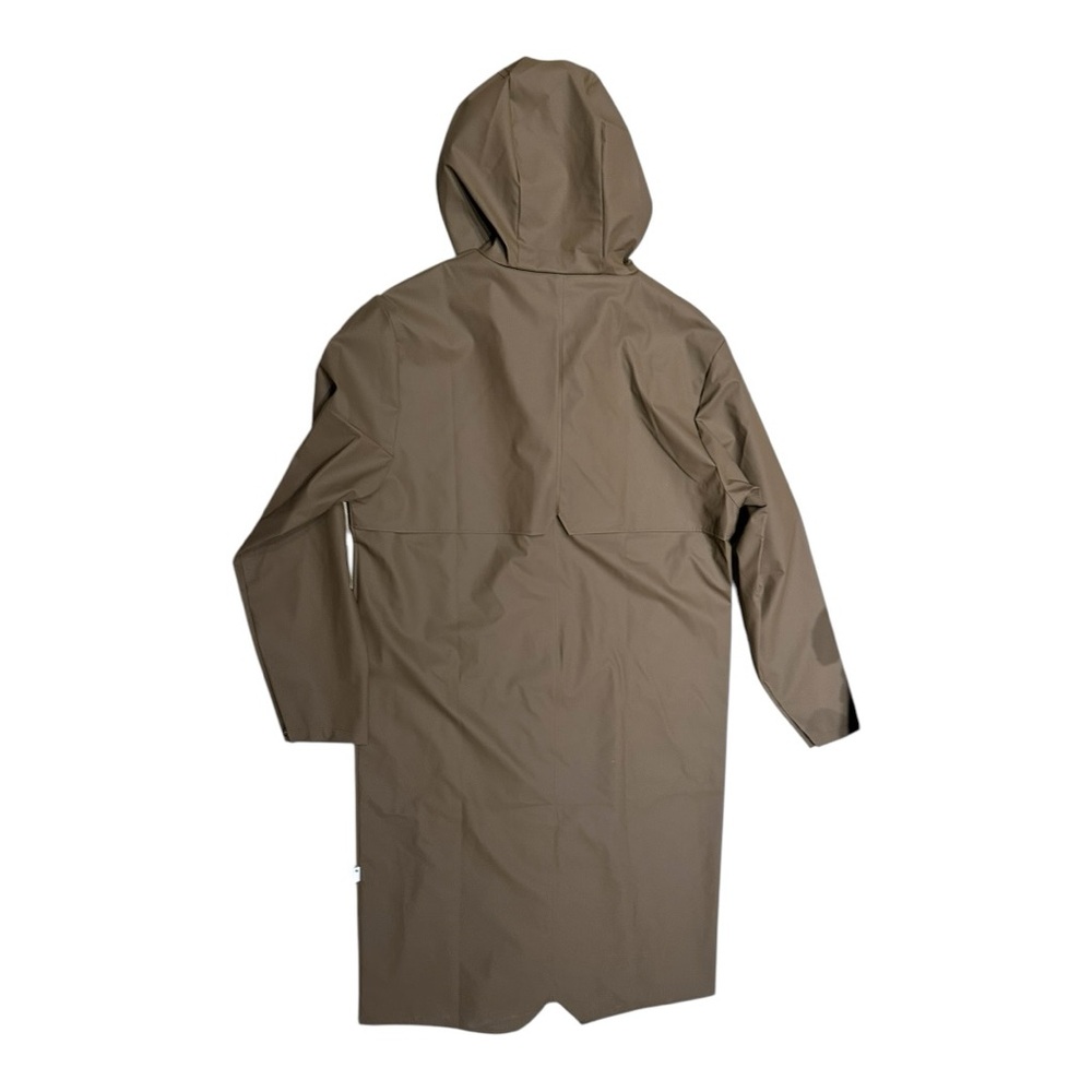 NWT RAINS Longer Jacket in Wood Size Medium M Unisex - Picture 5 of 7